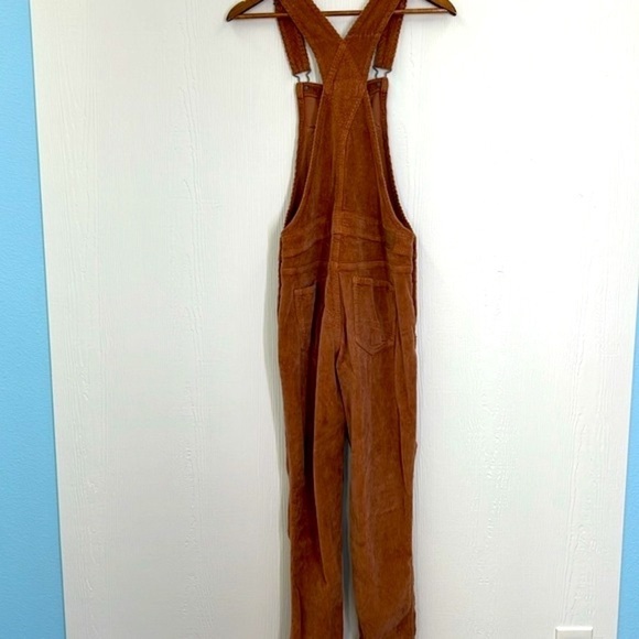 American Eagle - NWT Pink Corduroy Adjustable Straps With Pockets Overalls XS - Picture 12 of 14